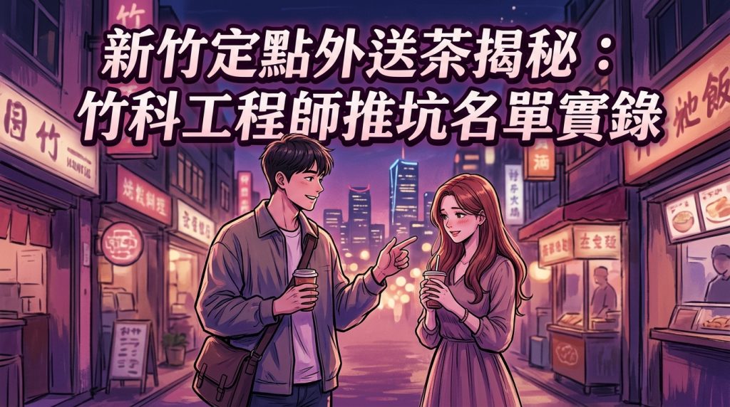 新竹定點外送茶揭秘：竹科工程師推坑名單實錄
