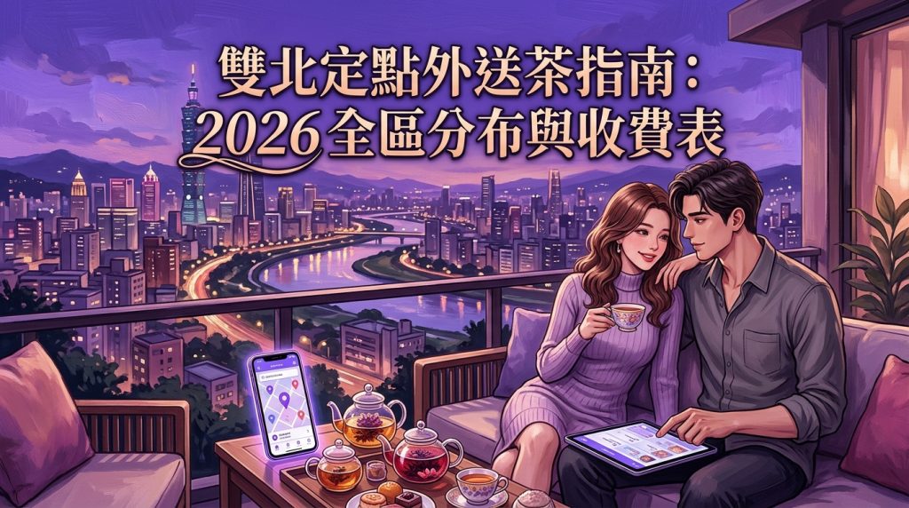 雙北定點外送茶指南：2026 全區分布與收費表