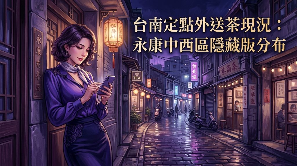 台南定點外送茶現況：永康中西區隱藏版分布
