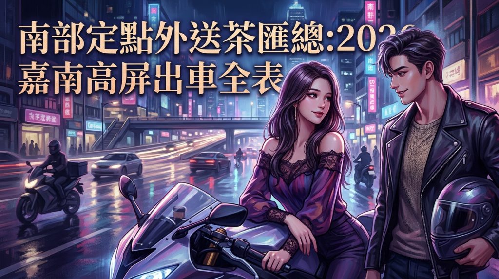 南部定點外送茶匯總：2026 嘉南高屏出車全表
