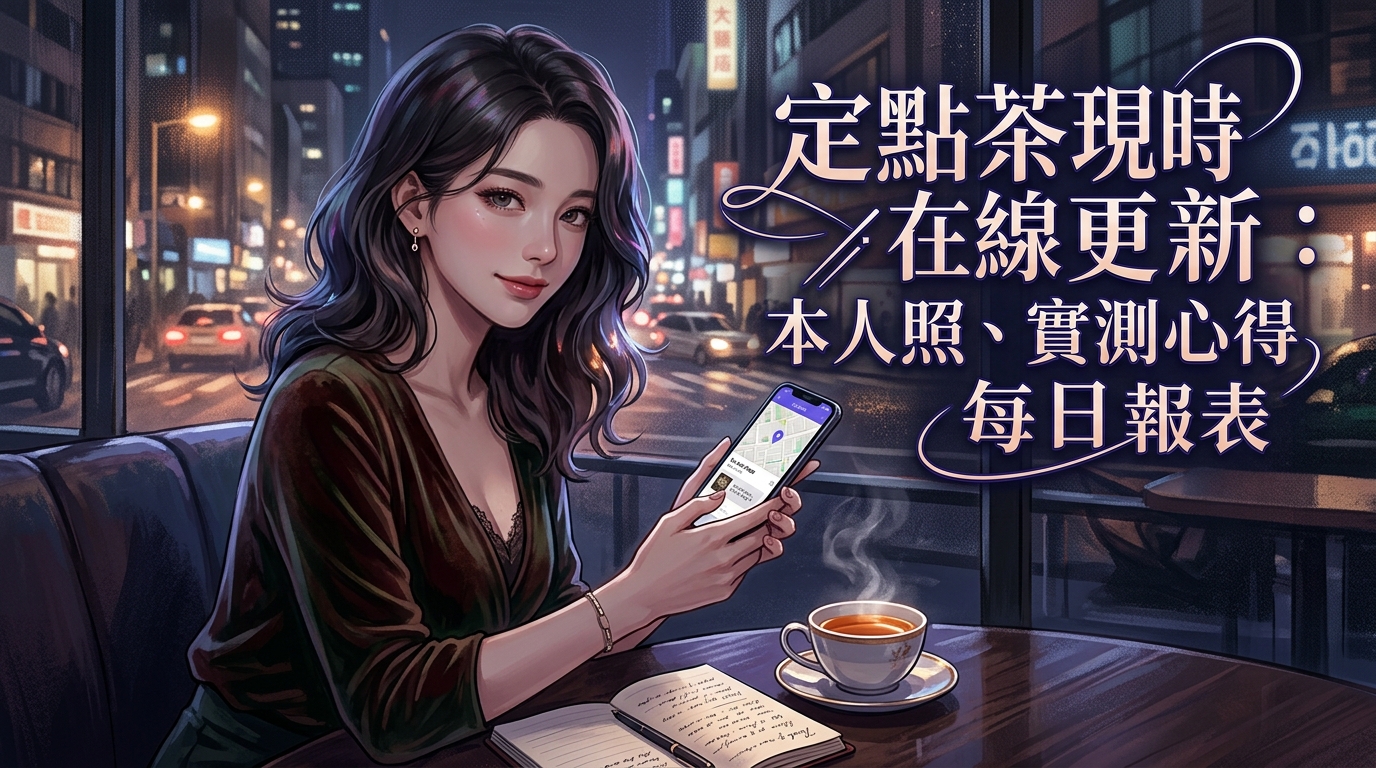 定點茶現時在線更新：本人照、實測心得每日報表。
