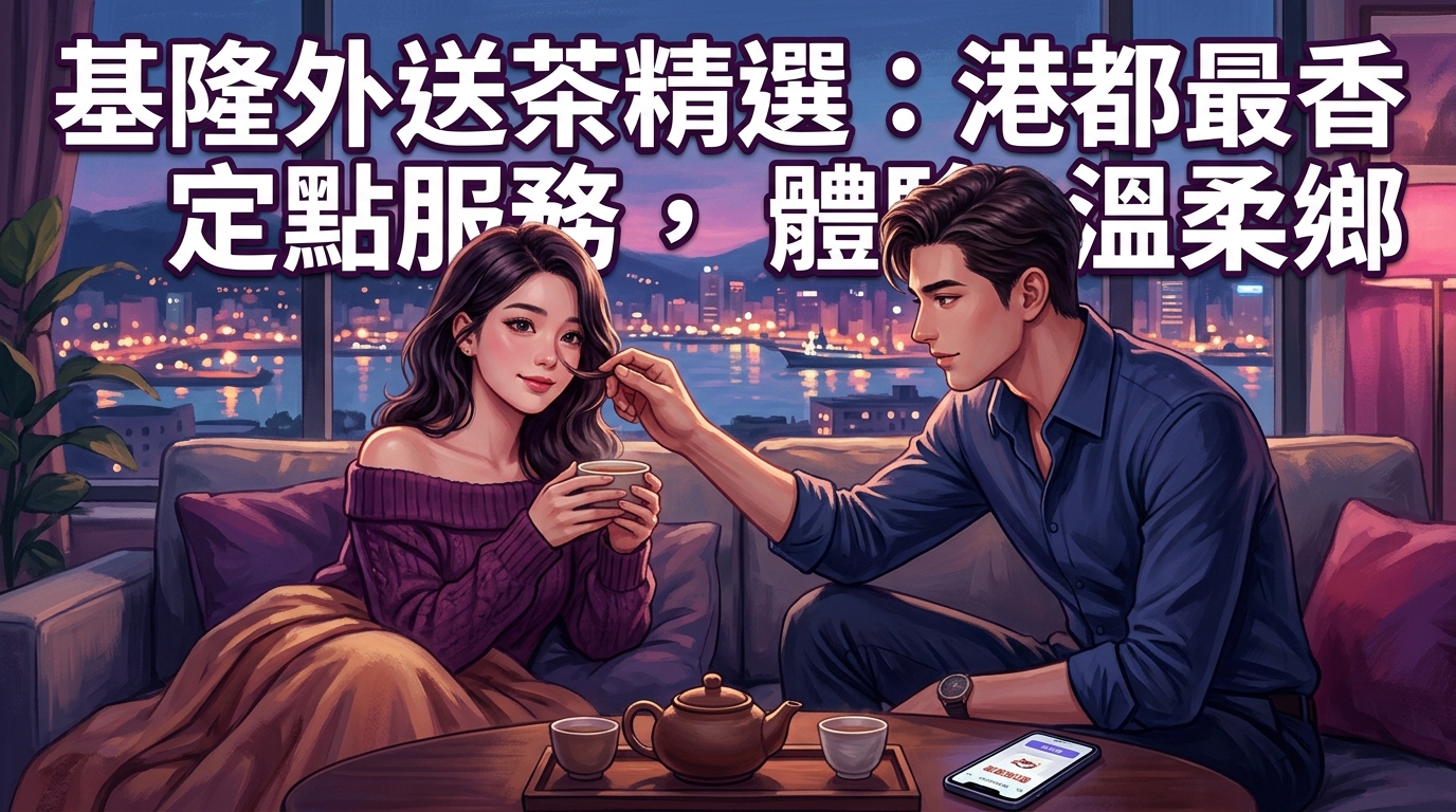 基隆外送茶精選：港都最香定點服務，體驗溫柔鄉