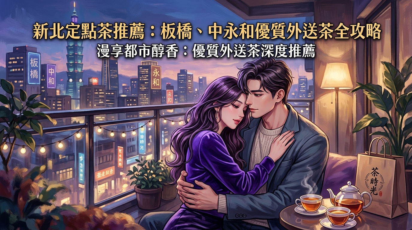 新北定點茶推薦：板橋、中永和優質外送茶全攻略