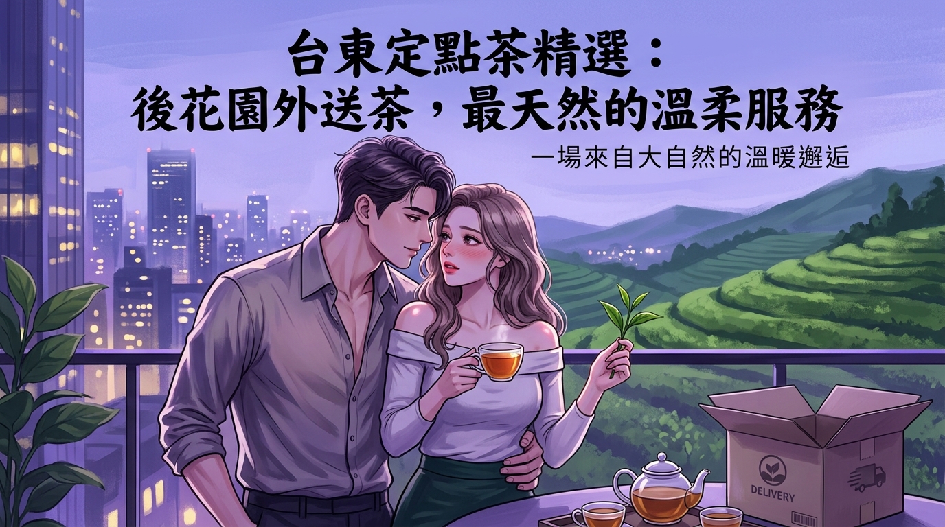 台東定點茶精選：後花園外送茶，最天然的溫柔服務