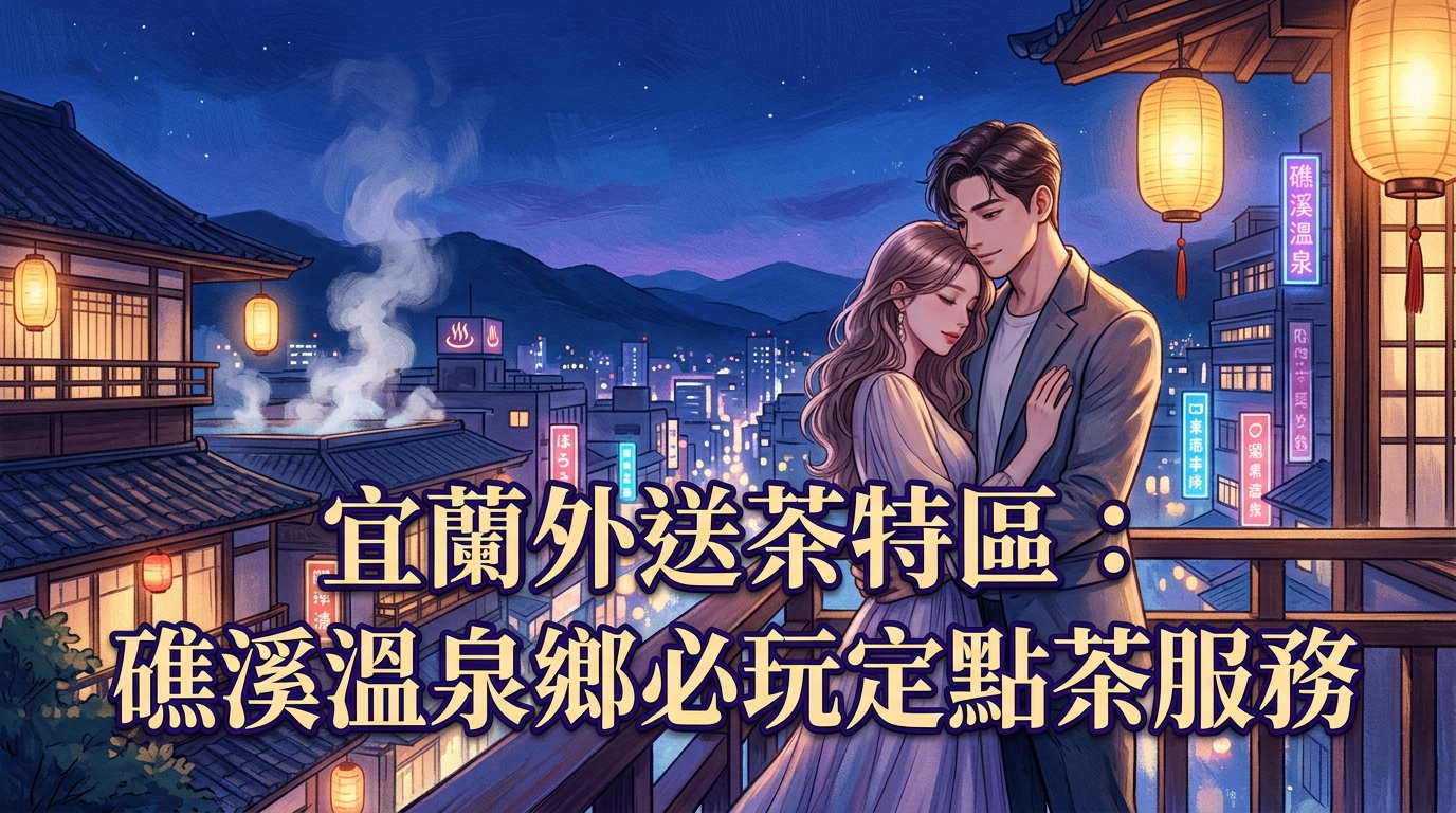 宜蘭外送茶特區：礁溪溫泉鄉必玩定點茶服務