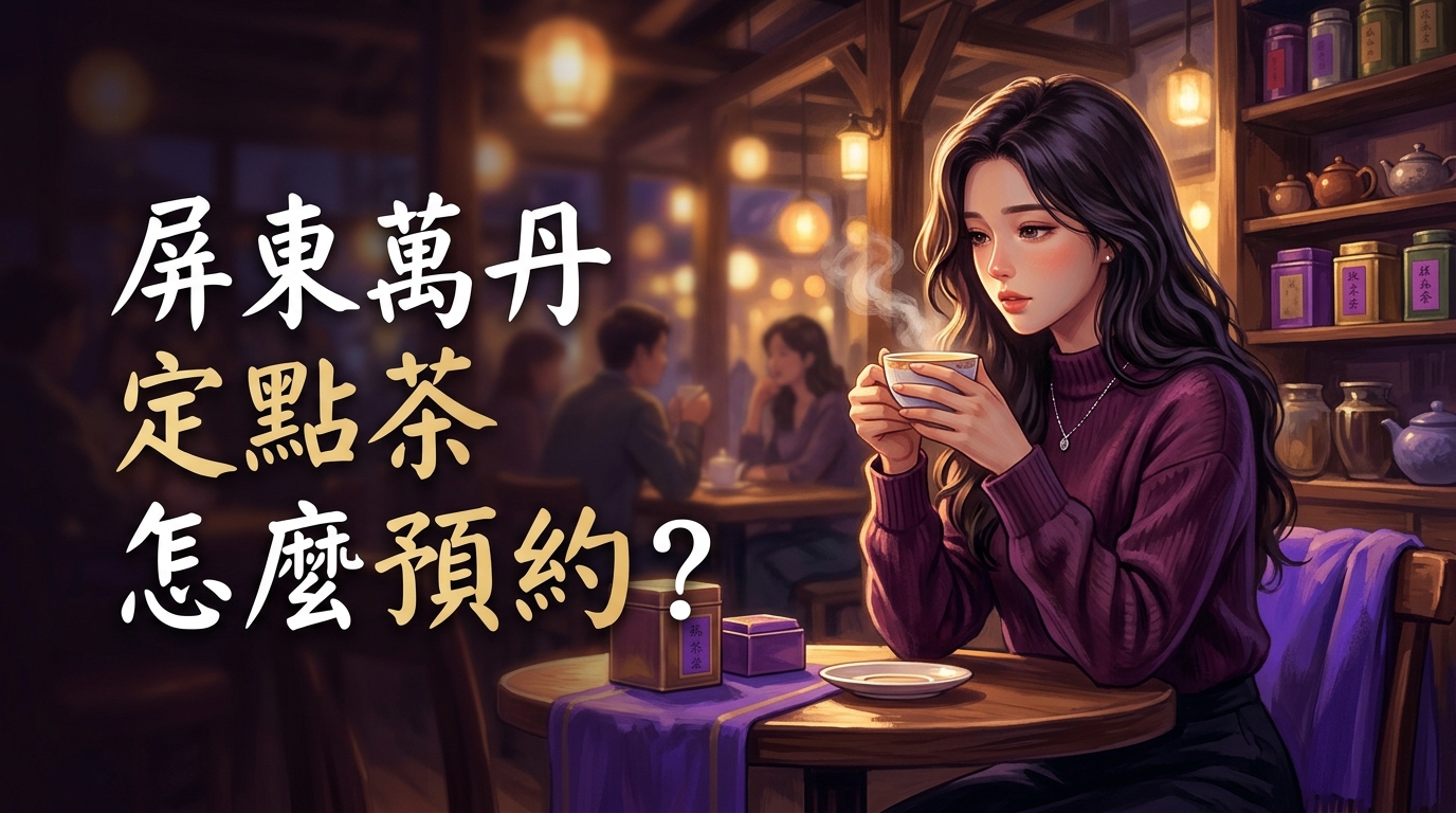 屏東萬丹定點茶怎麼預約?