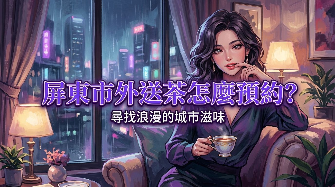 屏東市外送茶怎麼預約?