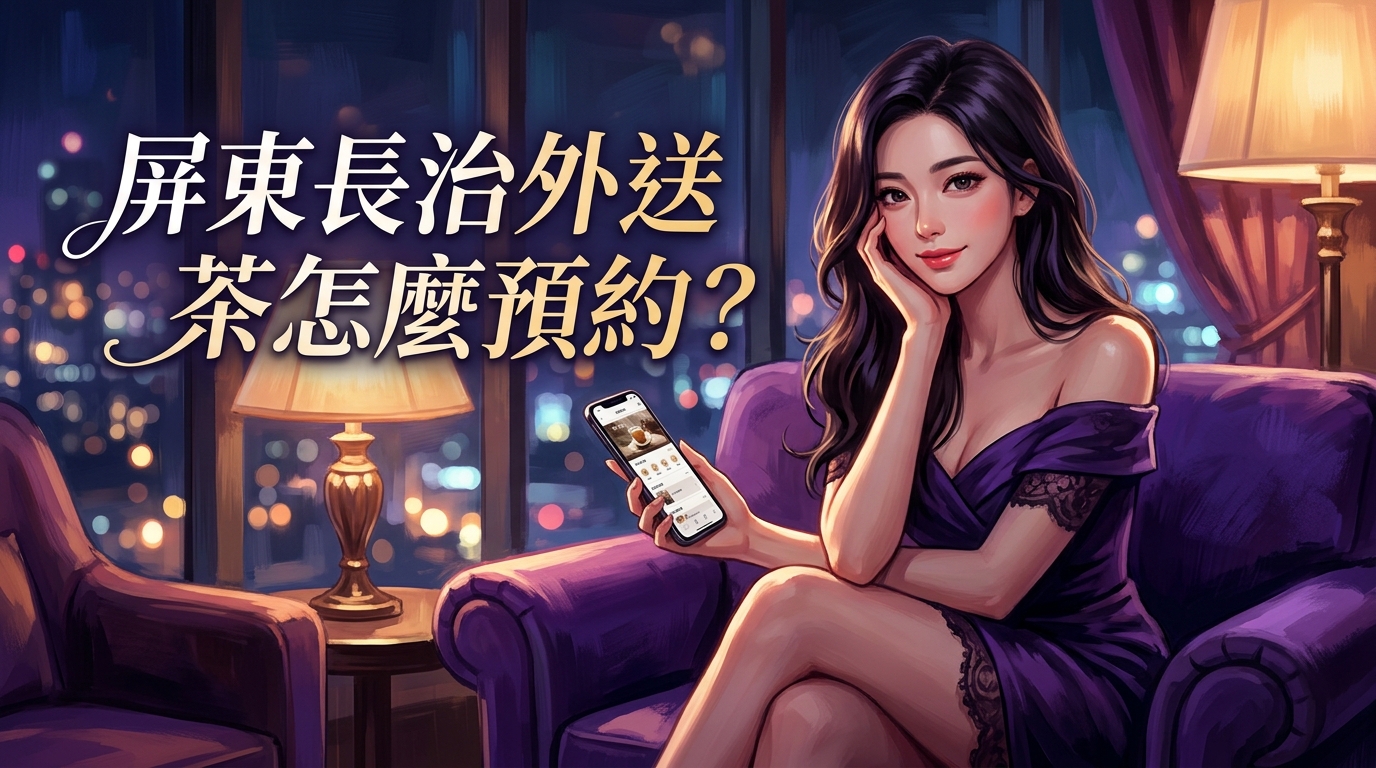 屏東長治外送茶怎麼預約?