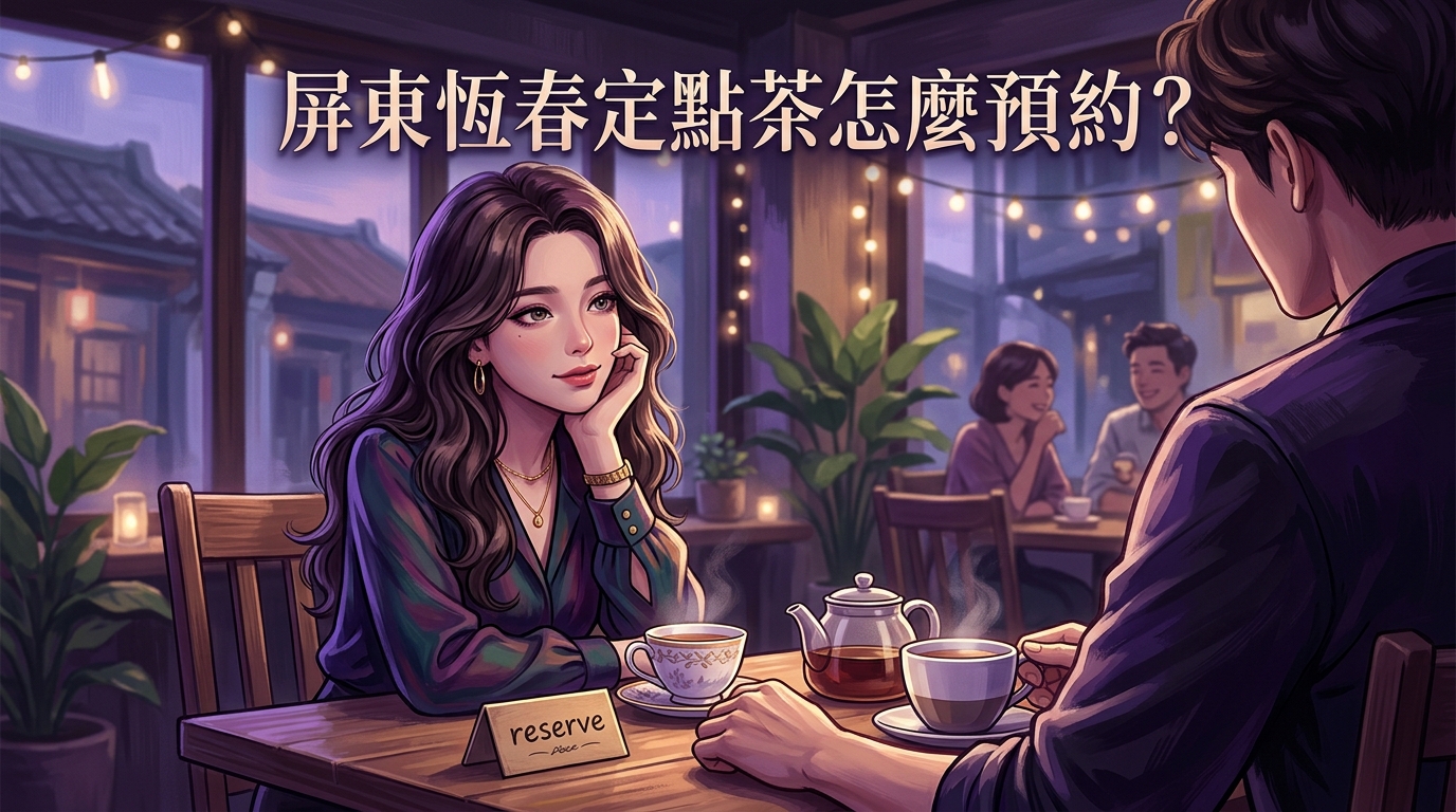 屏東恆春定點茶怎麼預約?
