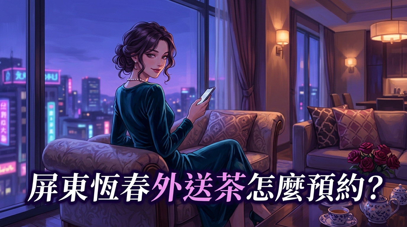 屏東恆春外送茶怎麼預約?