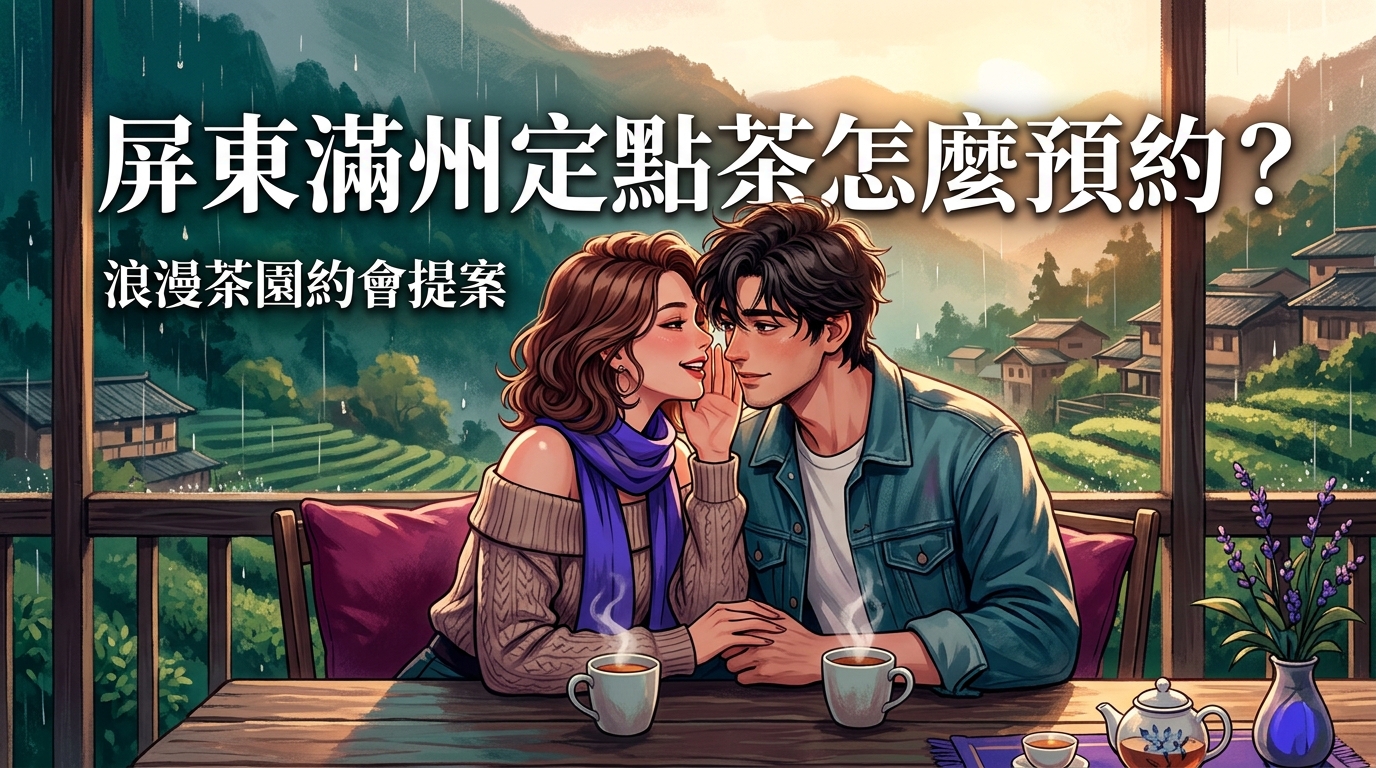 屏東滿州定點茶怎麼預約?