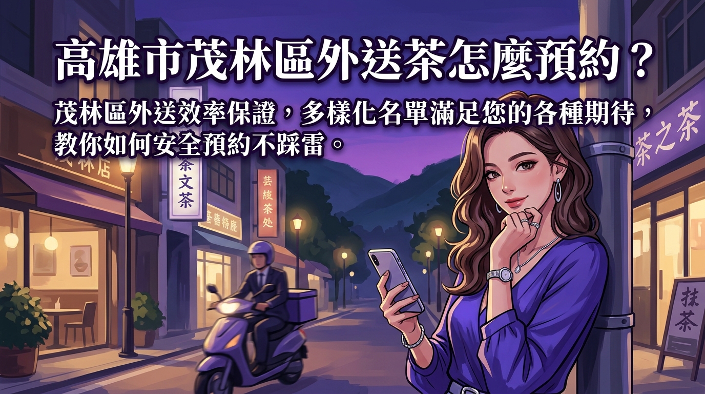 高雄市茂林區外送茶怎麼預約？ 茂林區外送效率保證，多樣化名單滿足您的各種期待，教你如何安全預約不踩雷。