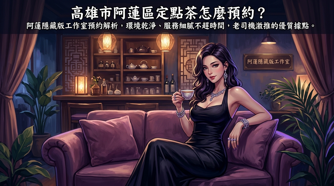 高雄市阿蓮區定點茶怎麼預約？ 阿蓮隱藏版工作室預約解析，環境乾淨、服務細膩不趕時間，老司機激推的優質據點。