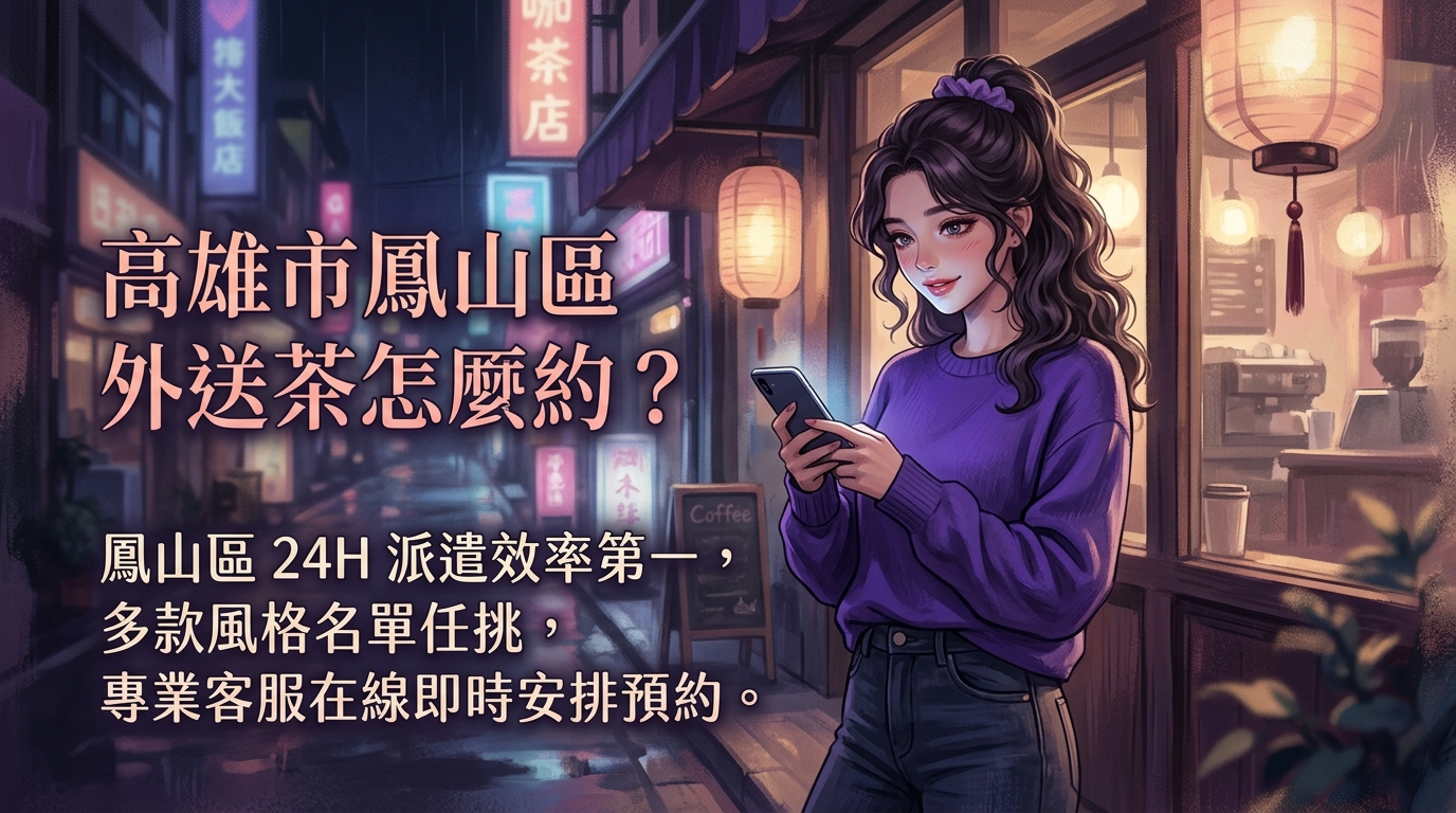 高雄市鳳山區外送茶怎麼預約？ 鳳山區 24H 派遣效率第一，多款風格名單任挑，專業客服在線即時安排預約。