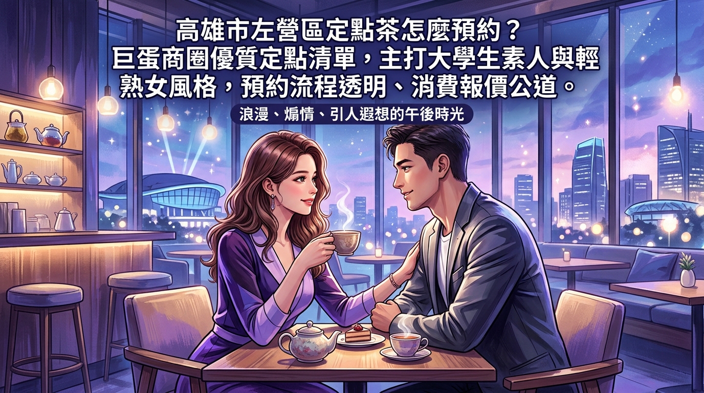 高雄市左營區定點茶怎麼預約？ 巨蛋商圈優質定點清單，主打大學生素人與輕熟女風格，預約流程透明、消費報價公道。