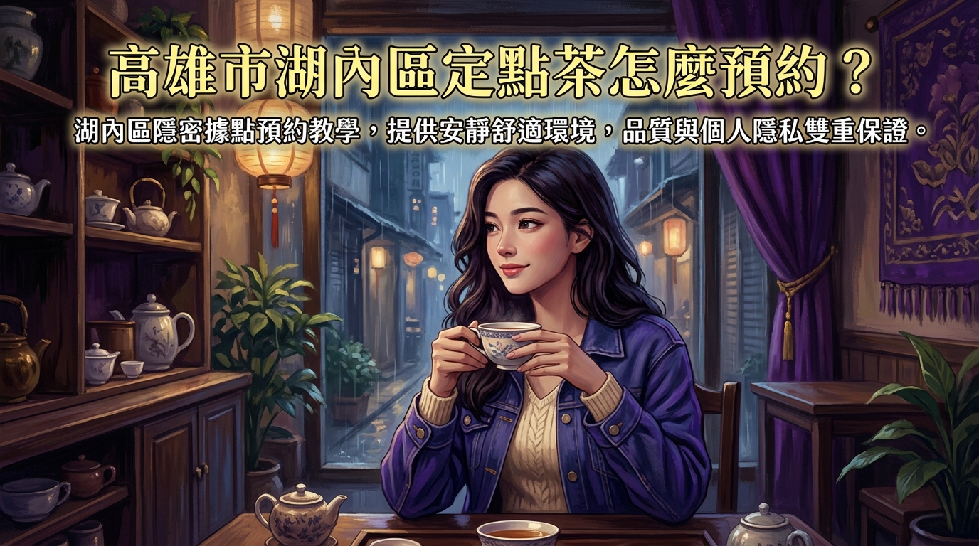 高雄市湖內區定點茶怎麼預約？ 湖內區隱密據點預約教學，提供安靜舒適環境，品質與個人隱私雙重保證。