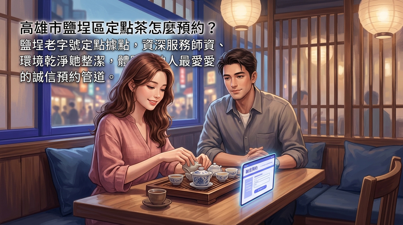 高雄市鹽埕區定點茶怎麼預約？ 鹽埕老字號定點據點，資深服務師資、環境乾淨整潔，體驗在地人最愛的誠信預約管道。
