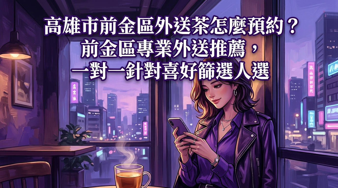 高雄市前金區外送茶怎麼預約？ 前金區專業外送推薦，一對一針對喜好篩選人選，拒絕任何訂金詐騙，預約體驗最放心。