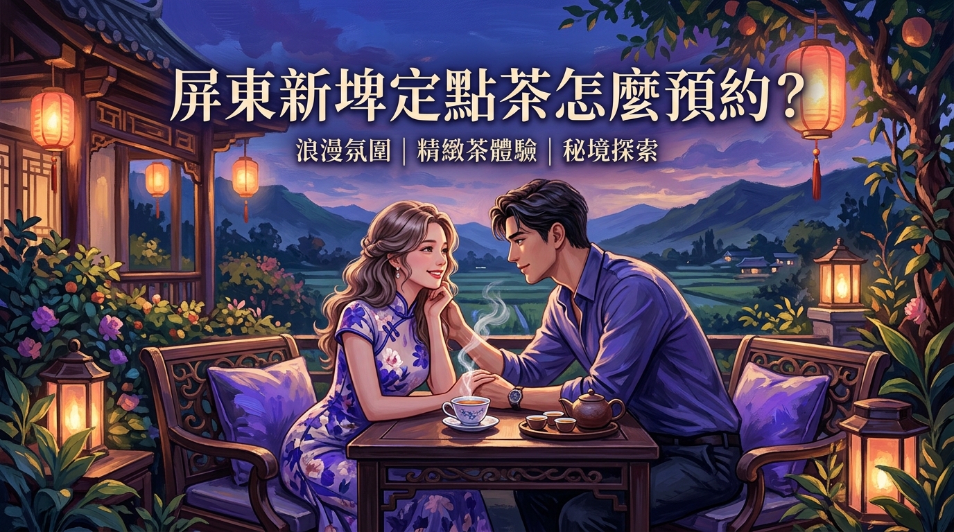 屏東新埤定點茶怎麼預約?