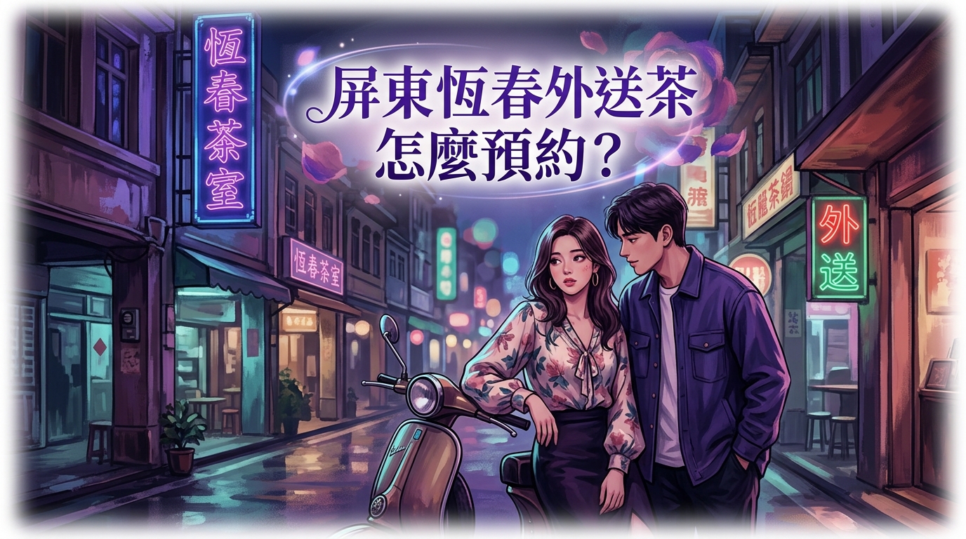 屏東恆春外送茶怎麼預約?