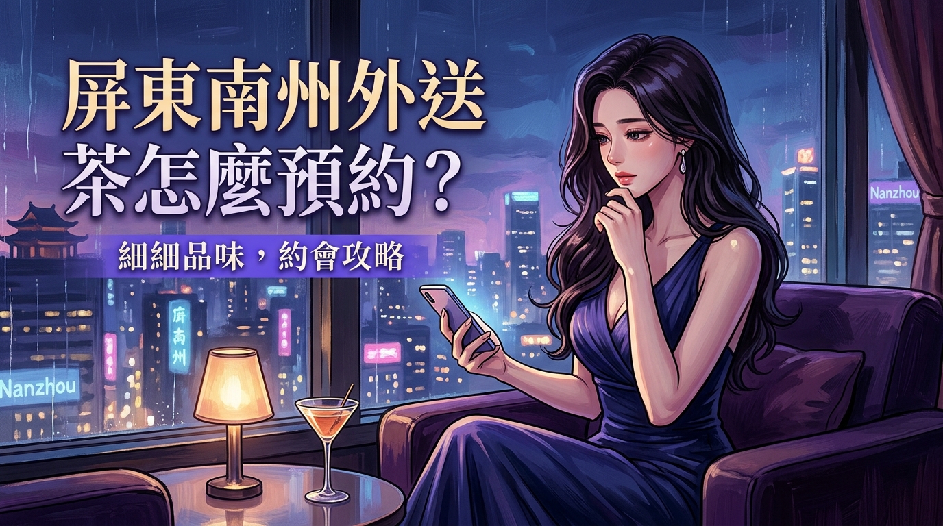 屏東南州外送茶怎麼預約?