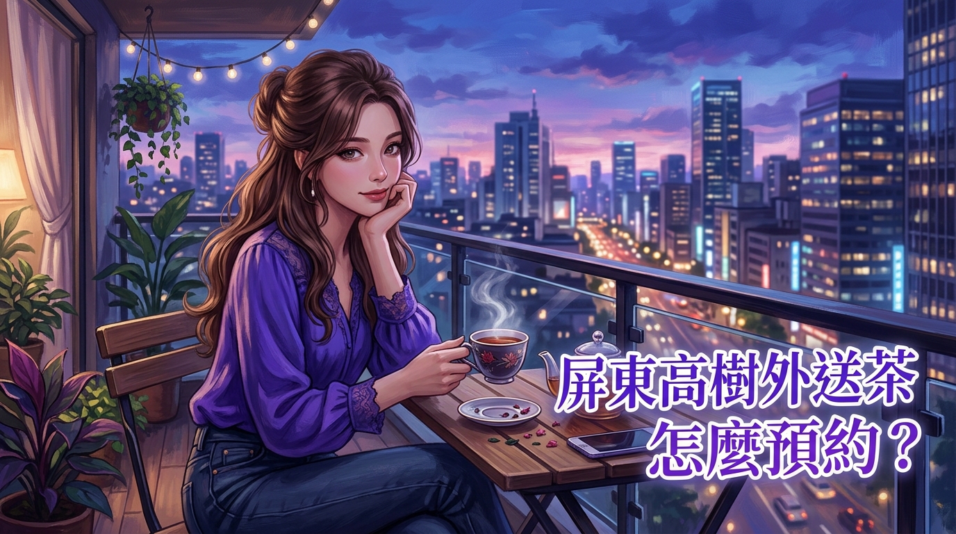 屏東高樹外送茶怎麼預約?