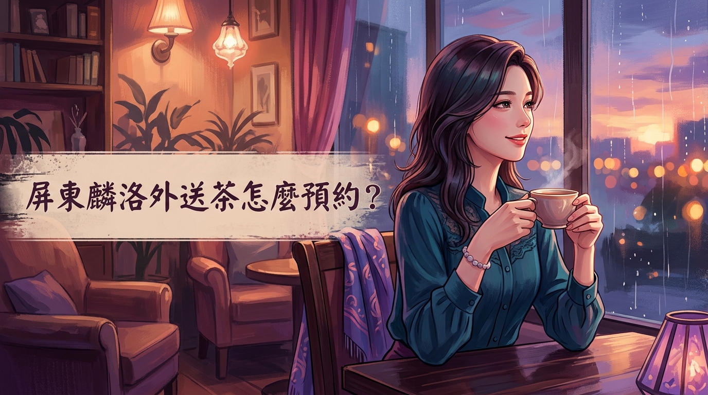 屏東麟洛外送茶怎麼預約?