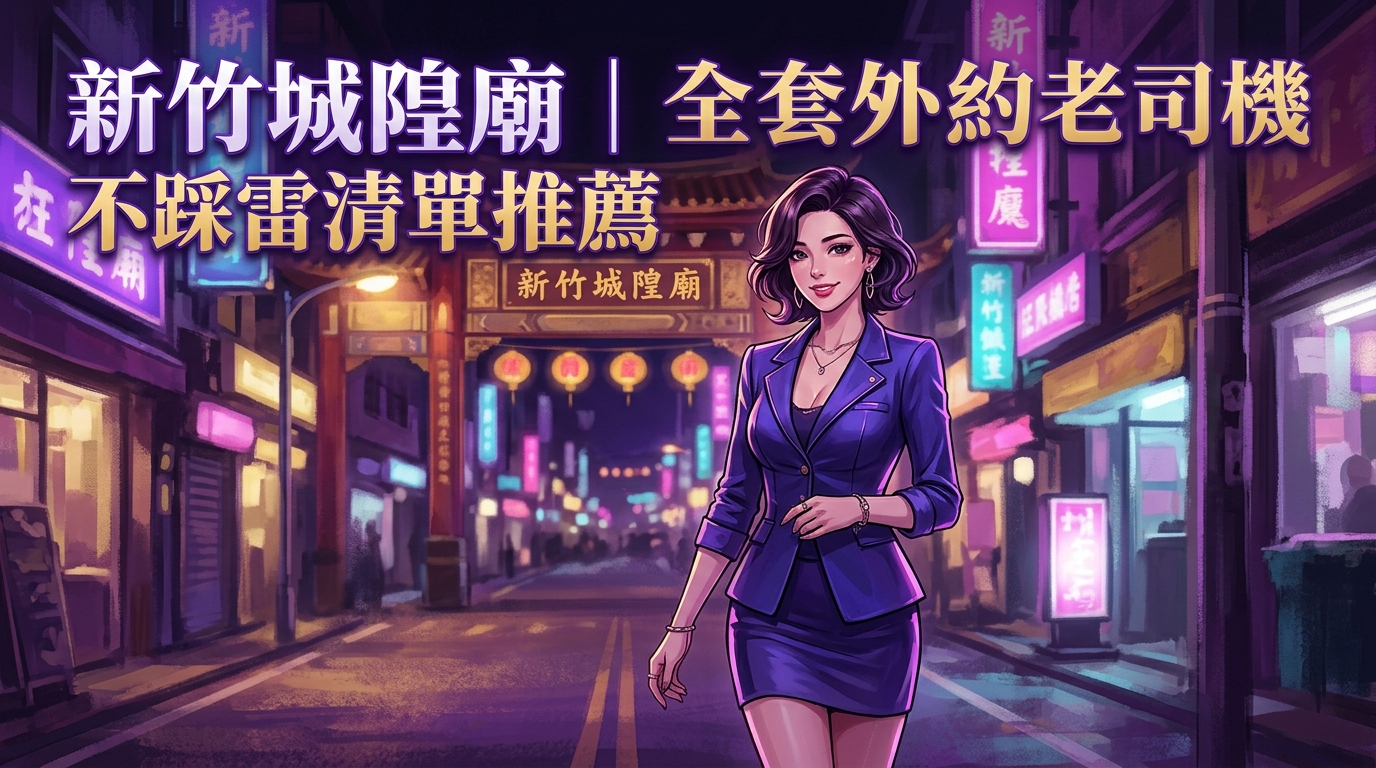 新竹城隍廟｜全套外約老司機不踩雷清單推薦