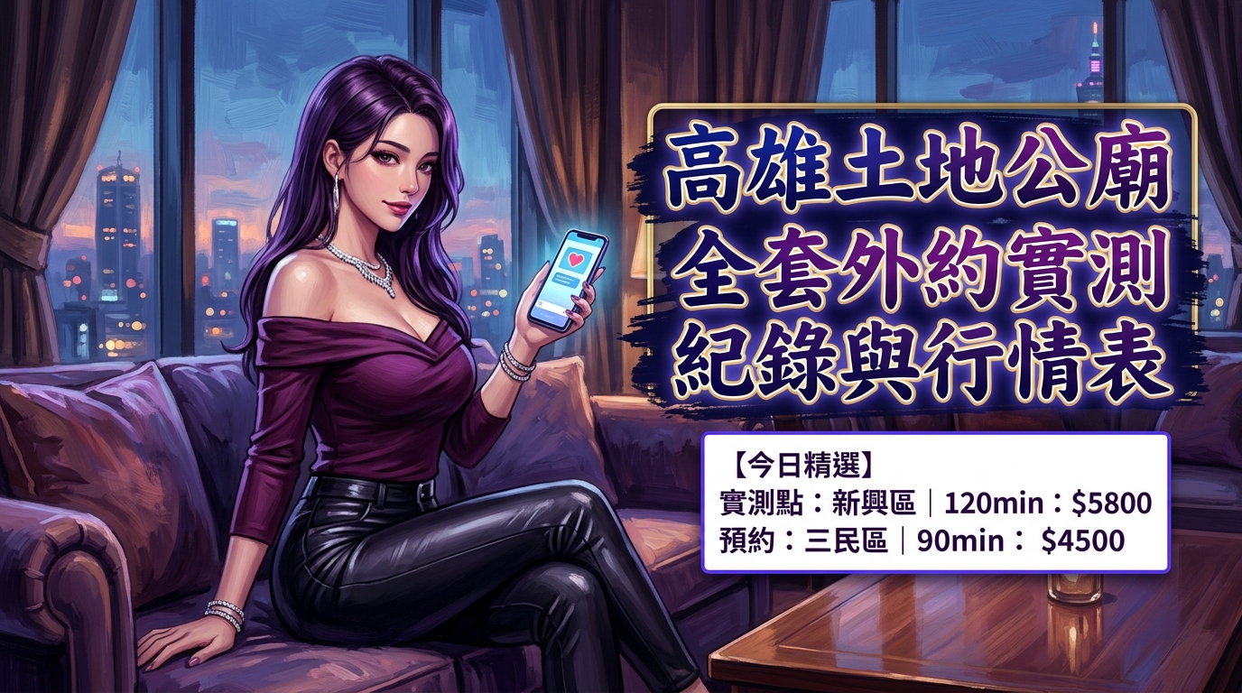 高雄土地公廟｜全套外約實測紀錄與行情表