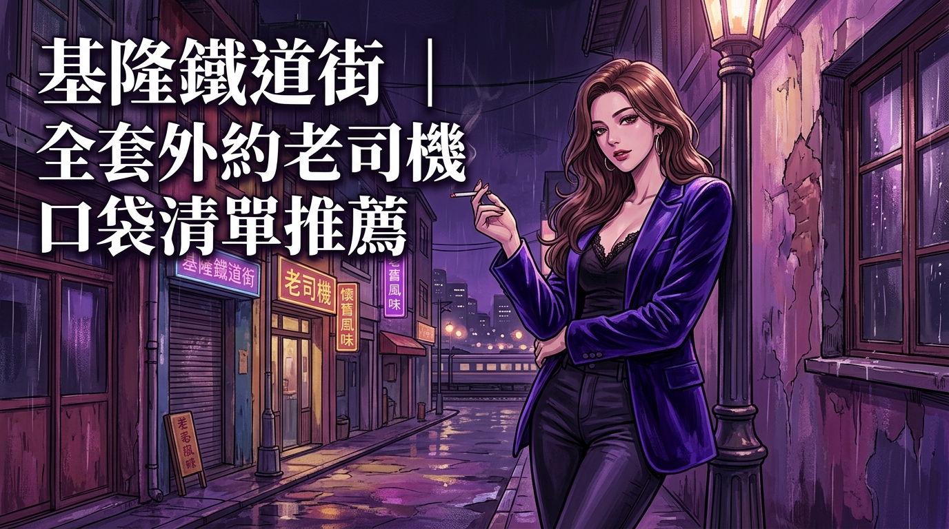 基隆鐵道街｜全套外約老司機口袋清單推薦